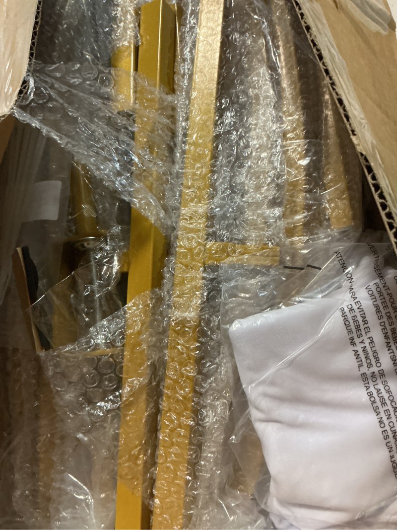 Condition photo showing Good Condition for toolterritary metal arch backdrop stand and cover set of 2, sturdy 7.2ft, 6ft party backdrop set, wedding arch frame and cover set for birthday, baby shower,christmas, anniversary