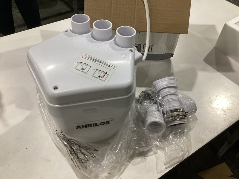 Condition photo showing Good Condition for 1-1/3 hp utility sink pump with 3 inlets/1 outlets(not for toilet) | 1-1/3 hp utility sink pump, 1000w macerator pump with 3 inlets/1 outlets, 2250 gph sewage pump(not for toilet)