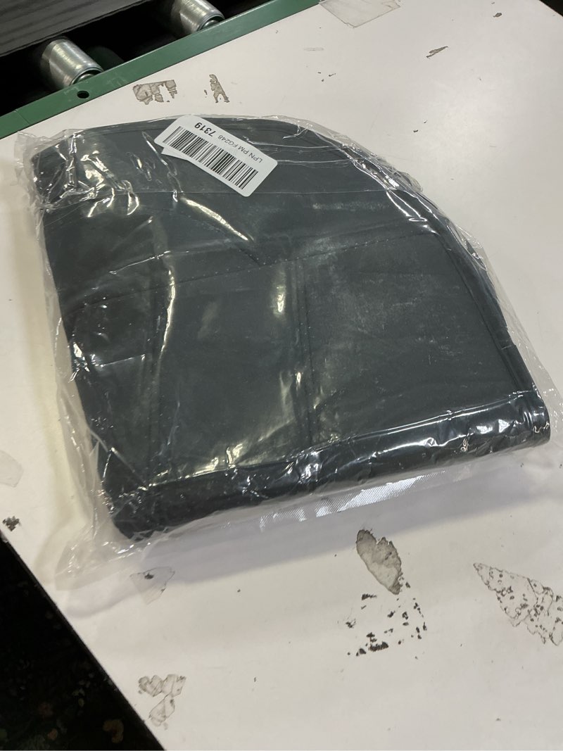 Condition photo showing Good Condition for Luxury Faux Leather Car Seat Cover - Anti-Slip Waterproof Drive Seat Cushion Car Front Bottom Seat Cover with Storage Pocket - Universal Full Wrap Seats Protector for Cars SUV Trucks (Black)
