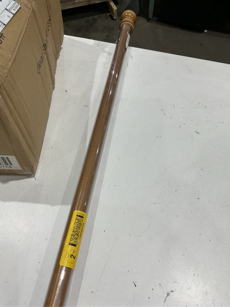 Condition photo showing As Is for style selections 5-ft natural wood house flag pole