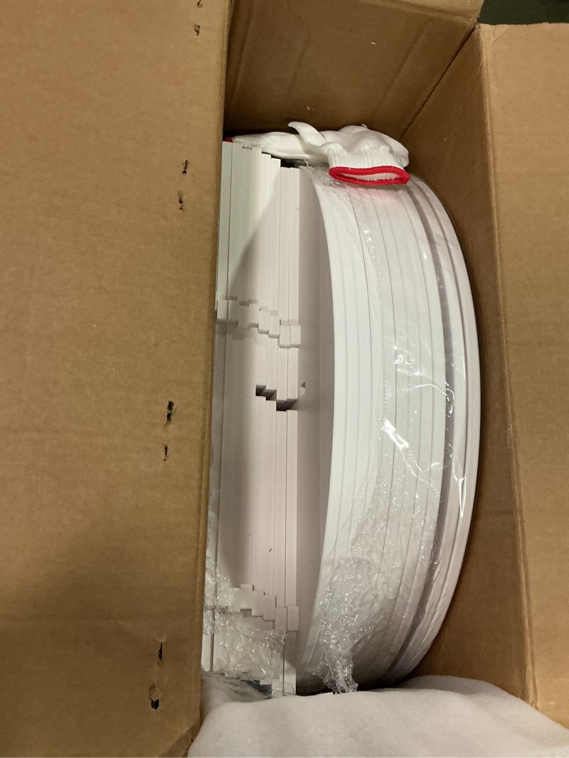 Condition photo showing Good Condition for SpaceAid 9 Tier Rotating Shoe Rack Tower, Spinning Shoe Display Lazy Susan, Revolving 360 Shoe Rack Storage Round Carousel, Vertical Handbag Rotate Shoes Closet Organization (9-Tier White) 9 Tier (23.2"W x 80.7"H) White