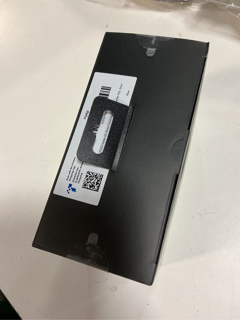 Condition photo showing New/Like New for flydigi vader 5s wired controller for xbox series x|s, xbox one, windows 10/11, forceflex adjustable tension joysticks, forceswitch triggers, 6 remappable buttons, 3.5mm audio jack
