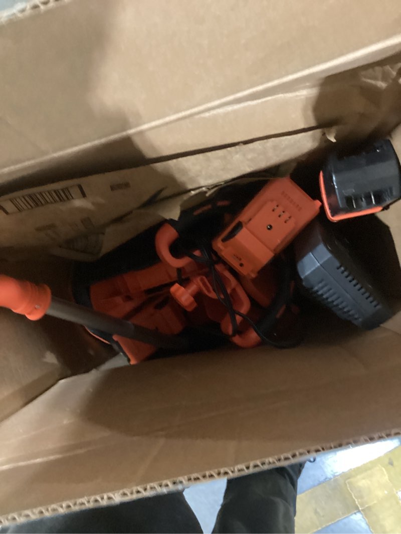 Condition photo showing Good Condition for VOLTASK Cordless Snow Shovel, 48V | 13.5-Inch Cordless Snow Blower, Battery Snow Blower with Directional Plate (2 * 24V Battery & Dual Quick Charger Included)