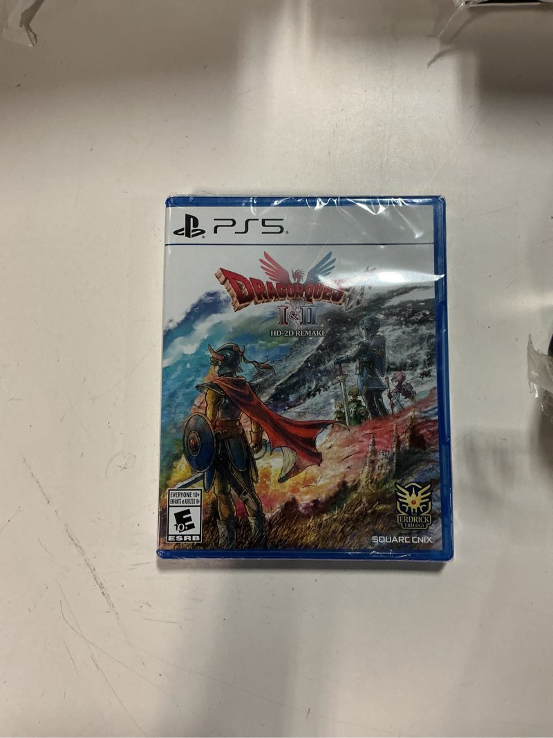 Condition photo showing New/Like New for dragon quest i & ii hd-2d remake - playstation 5