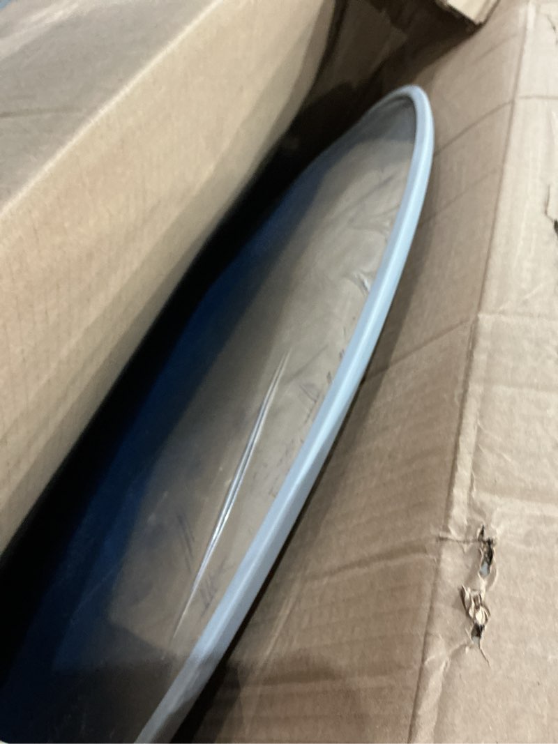 Condition photo showing As Is for oc3600 36” acrylic outdoor convex mirror - 36" acrylic outdoor convex