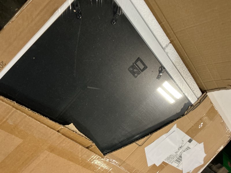 Condition photo showing Good Condition for threelove 20x24 frame white, display picture 16x20 with mat or 20x24 without mat, photo poster picture frame wall mounting home decor, 1-pcs 20x24 white-1pcs