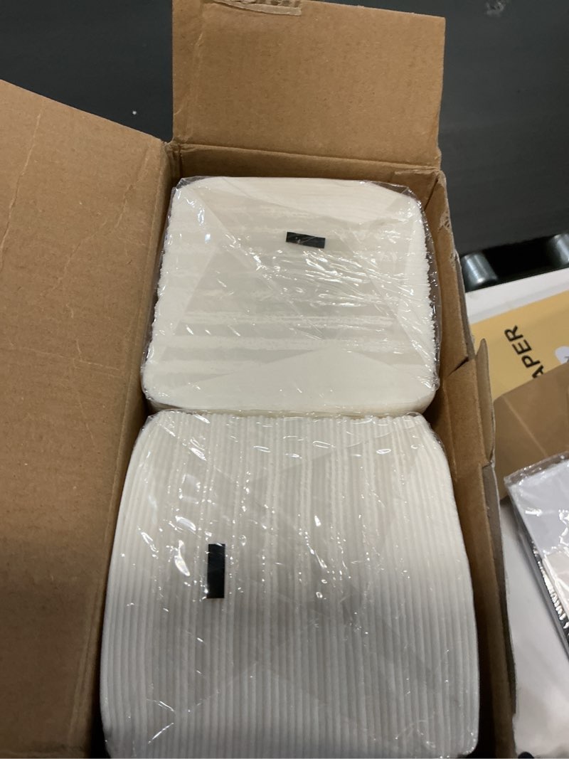 Condition photo showing New/Like New for Vplus 200 PACK Guest Towels Disposable Bathroom, Decorative Bathroom Napkins, Soft and Absorbent Disposable Dinner Napkins Linen Like for Kitchen, Parties, Weddings, Christmas Party(Rose Gold)