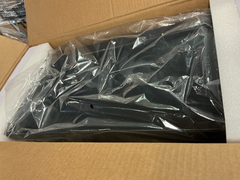 Condition photo showing New/Like New for MUSETEX ATX PC Case 7 PWM ARGB Fans Pre-Installed, Type-C Mid Tower Computer Case with Full-View Dual Tempered Glass, Gaming PC Case, Black(K2) 16.73"D x 8.35"W x 18.5"H