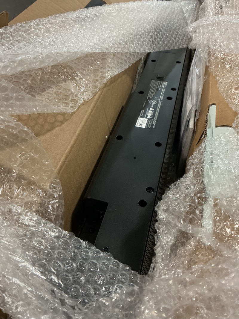 Condition photo showing Good Condition for Sony S100F 2.0ch Soundbar with Bass Reflex Speaker, Integrated Tweeter and Bluetooth, (HTS100F), easy setup, compact, home office use with clear sound black