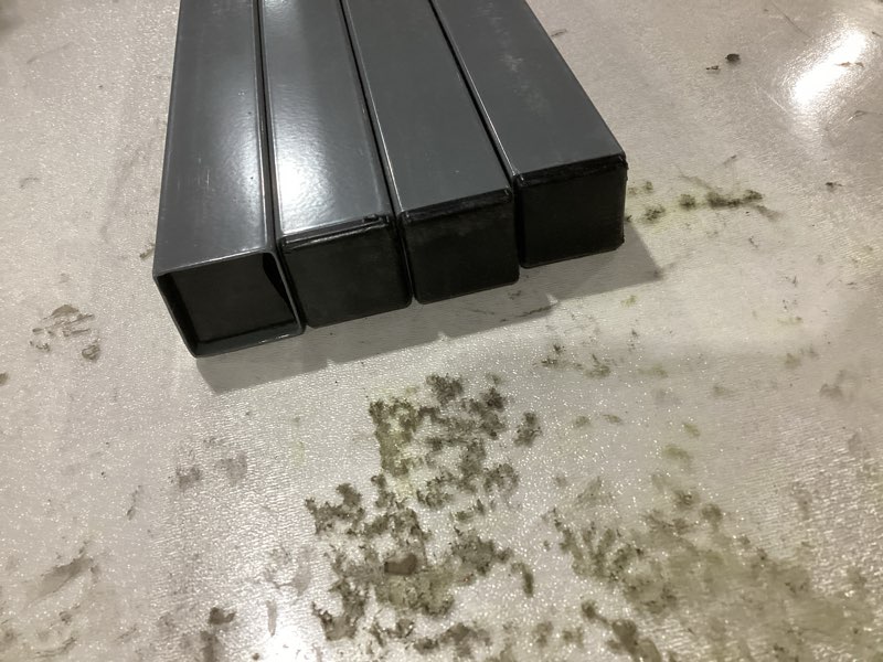 Bora 6 Level Lumber Storage Rack Wood and Garage Organization Space Saving Metal Shelf for Pipes, Bo