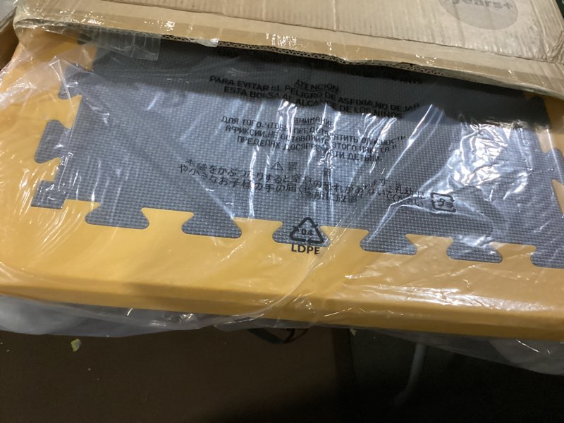 Condition photo showing Good Condition for Mini Trampoline for Kids, 25 Inch Sensory Trampoline Bouncing Board with Non-Slip Base, Balance and Bounce Jumping Toy Gift for 3-12 Boys & Girls Blue