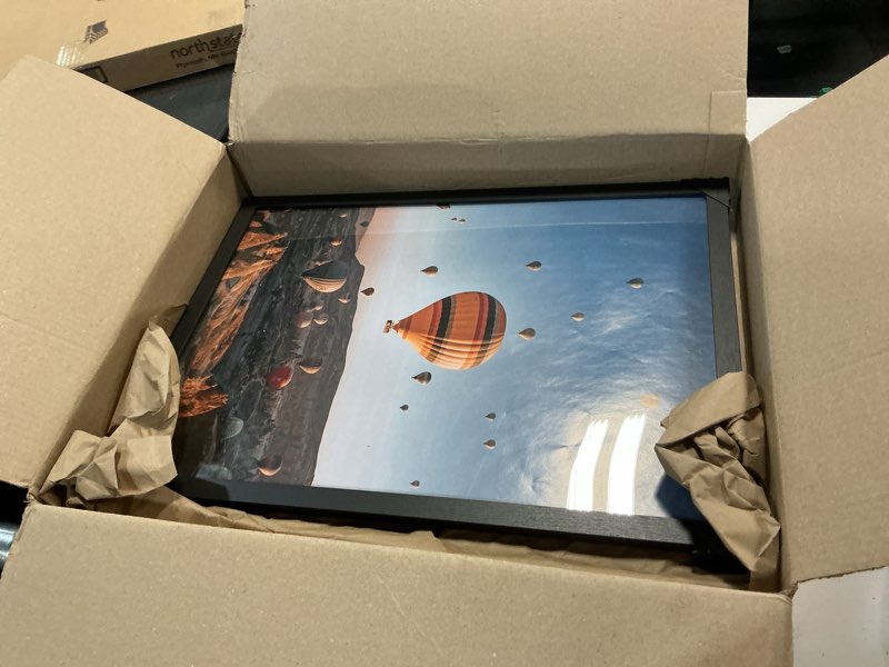 Condition photo showing Good Condition for Wood 15x21 Picture Frame Black for Wall Hanging, 15 x 21 Frame Photo Frame for Wall Horizontally or Vertically, Black, 1 Pack 1 15x21 inch