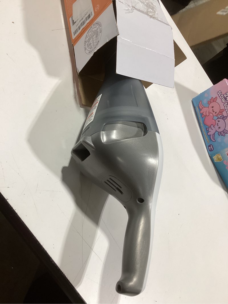 Condition photo showing Good Condition for black+decker dustbuster cordless handheld vacuum, portable car vacuum cordless rechargeable, wall mount, strong suction quickclean (hnvc215b10) white 8v