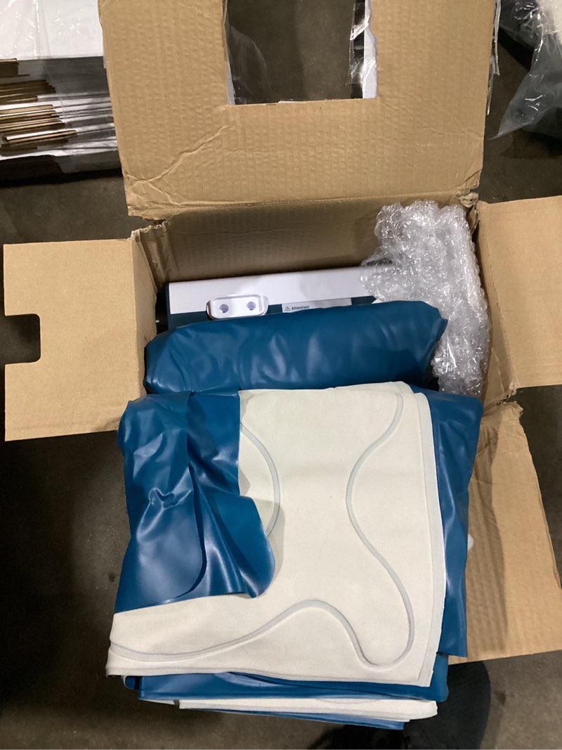 Condition photo showing Good Condition for lunderg alternating air pressure mattress pad - with flock-tech & static mode - bed sore prevention - includes multi-layer hospital bed mattress topper pressure ulcer cushion pad & improved quiet pump