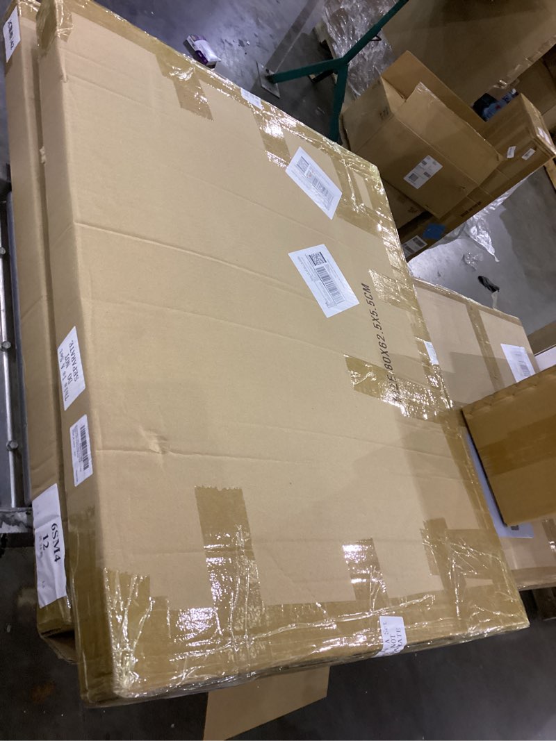 Condition photo showing New/Like New for 3-Piece Deer Family Silhouette Set 47 Inch Christmas Reindeer Yard Decoration Outdoor Weather-Resistant PVC Xmas Deer Outside Decor for Lawn Garden Pathway Display with 6 Ground Stakes