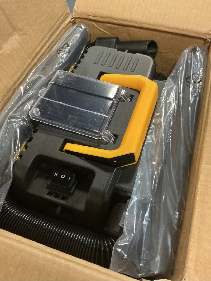 Condition photo showing Good Condition for ecarke 2.5 gal cordless wet dry vacuum compatible with dewalt 20v battery, 3-in-1 shop vac with washable hepa & brushless motor, 15kpa suction, 4 attachments for garage car workshop (tool only)