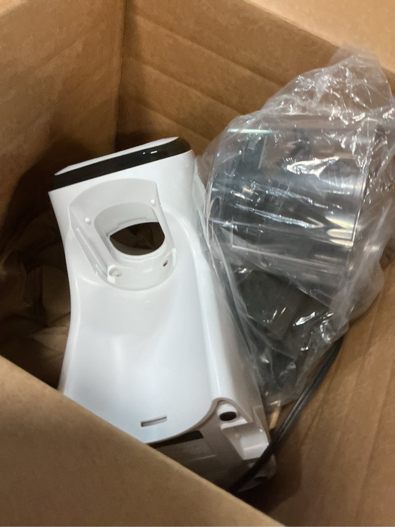 Condition photo showing As Is for baby brezza formula pro mini baby formula mixer machine fits small spaces and is portable for travel– bottle makers makes the perfect bottle for your infant on the go, white