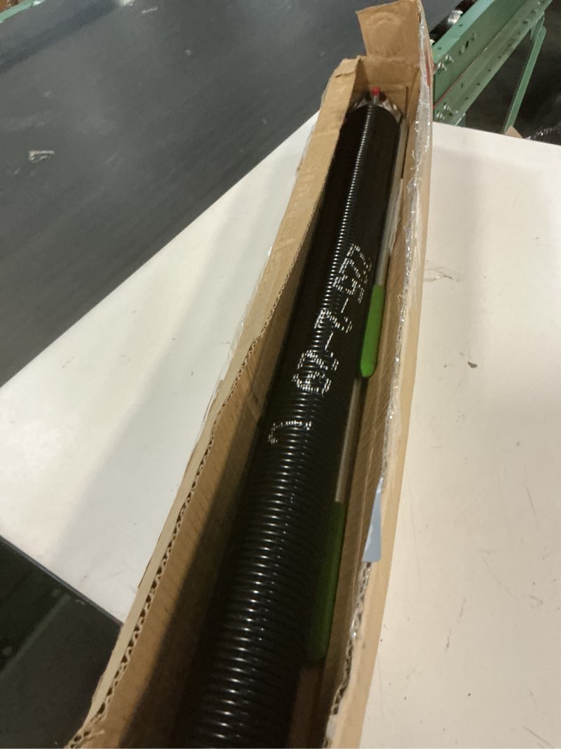 Condition photo showing Good Condition for 225 x 29 Left Hand Wound Garage Door Torsion Spring with Non-Slip Winding Bars, 0.225 X 2'' X 29'', Left-Wound for Right Side, Black Winding Cone, Single Pack 0.225X2"X29"-L