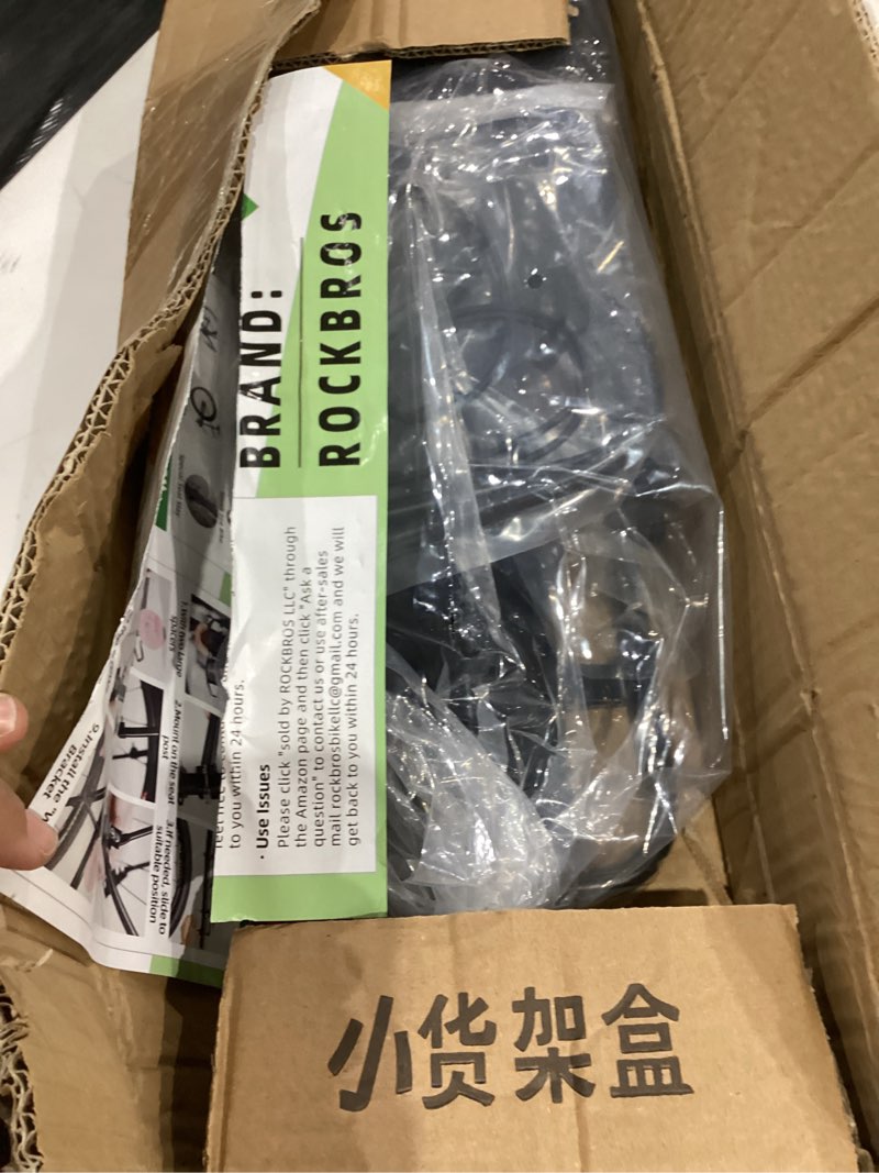 Condition photo showing Good Condition for ROCKBROS Rear Bike Rack Quick Release Bike Cargo Rack Luggage Bike Rack Rear Mountain Bike Rack All black