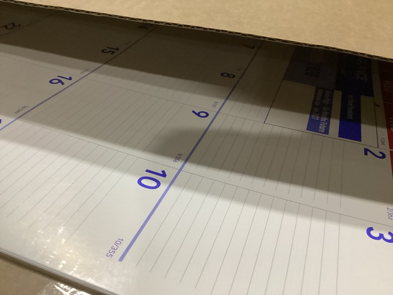 Condition photo showing Good Condition for AT-A-GLANCE 2026 Wall Calendar, 20" x 30", Extra Large (PM42826) 2026 New Edition 20"W x 30"H