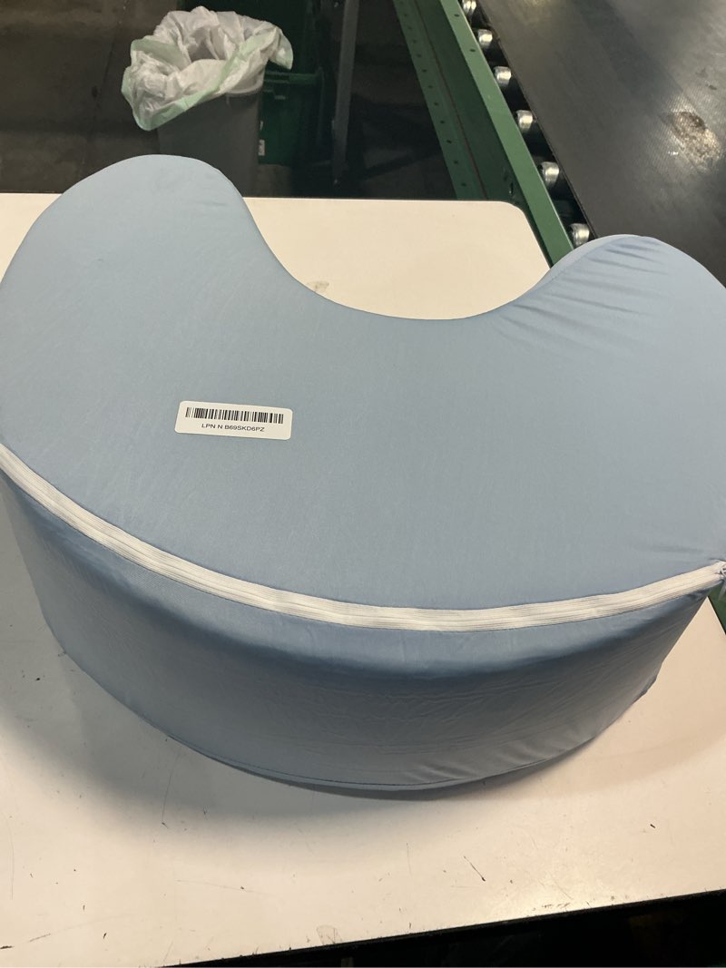 Condition photo showing Good Condition for tijide side sleeper pillow with arm hole - 21"x17"x7" adult side sleeper pillow, ergonomic memory foam pillow relieves neck and shoulder pain, ideal for side sleepers