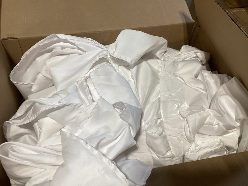 white sheet set