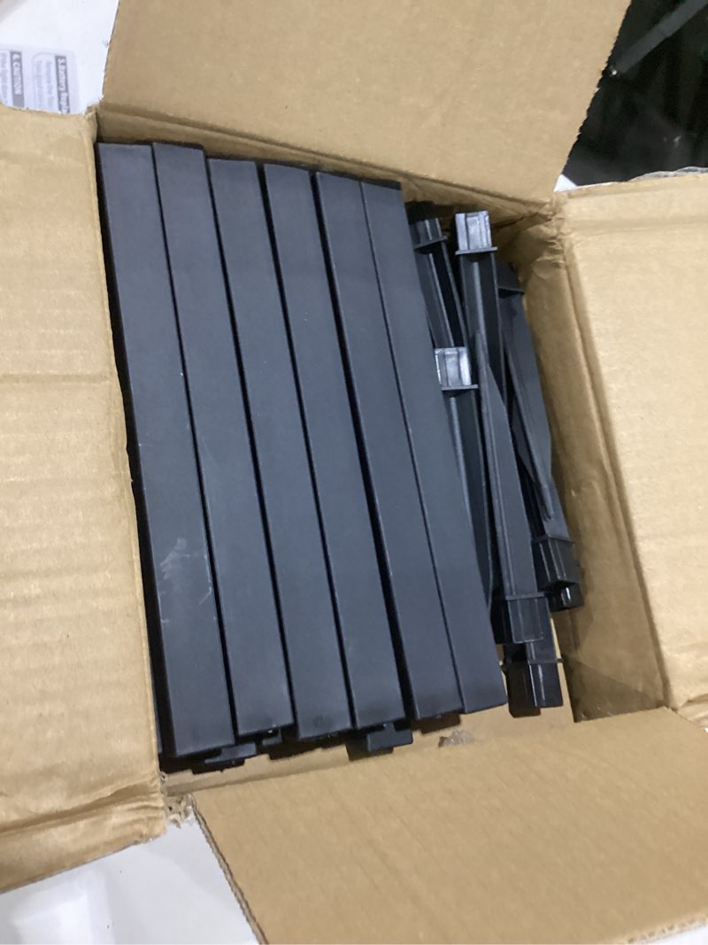 Condition photo showing As Is for greluna solar lights outdoor,12 pack 3000k waterproof auto on/off solar pathway lights for your garden, landscape, path, yard, patio, driveway,walkway decor 12 warm white
