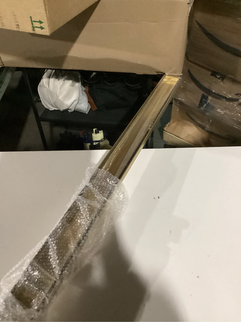 Condition photo showing Good Condition for 40Inch Hardwired Gold Wall Sconces Set of Two,360° Rotate Modern Linear Wall Light 30W Gold Vanity Light 3000K for Bathroom, Living Room(2 Pack)