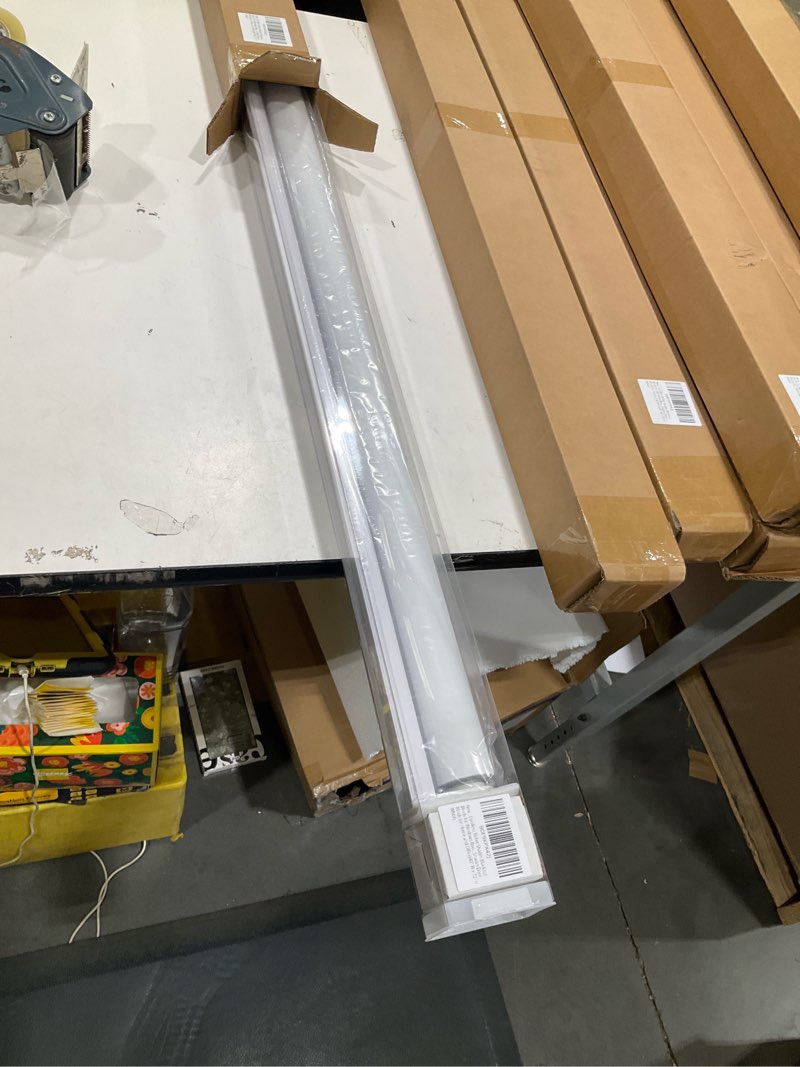 Condition photo showing New/Like New for cordless blackout roller shades blinds for windows free-stop,pull down room darkening with valance,thermal insulated woven fabric window door blinds for home,office,white 40" w x 72" l 40"w x 72"h white