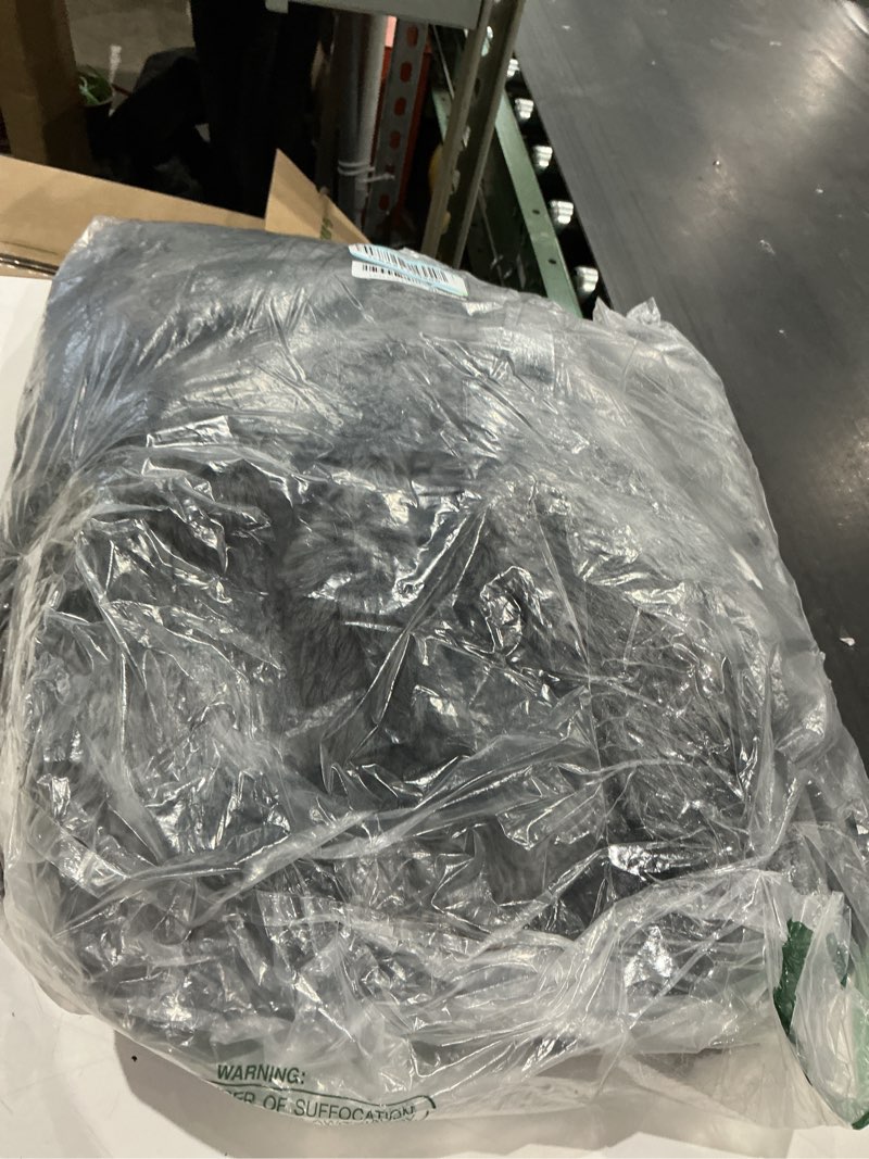 Condition photo showing Good Condition for bedsure gentlesoft fluffy fuzzy twin blanket, soft cozy faux fur fleece minky blanket, room decor couch bed cover winter bedding, thick warm plush christmas women men gifts, 870gsm, tie-dye grey 04 tie-dye grey twin(60" x 80")