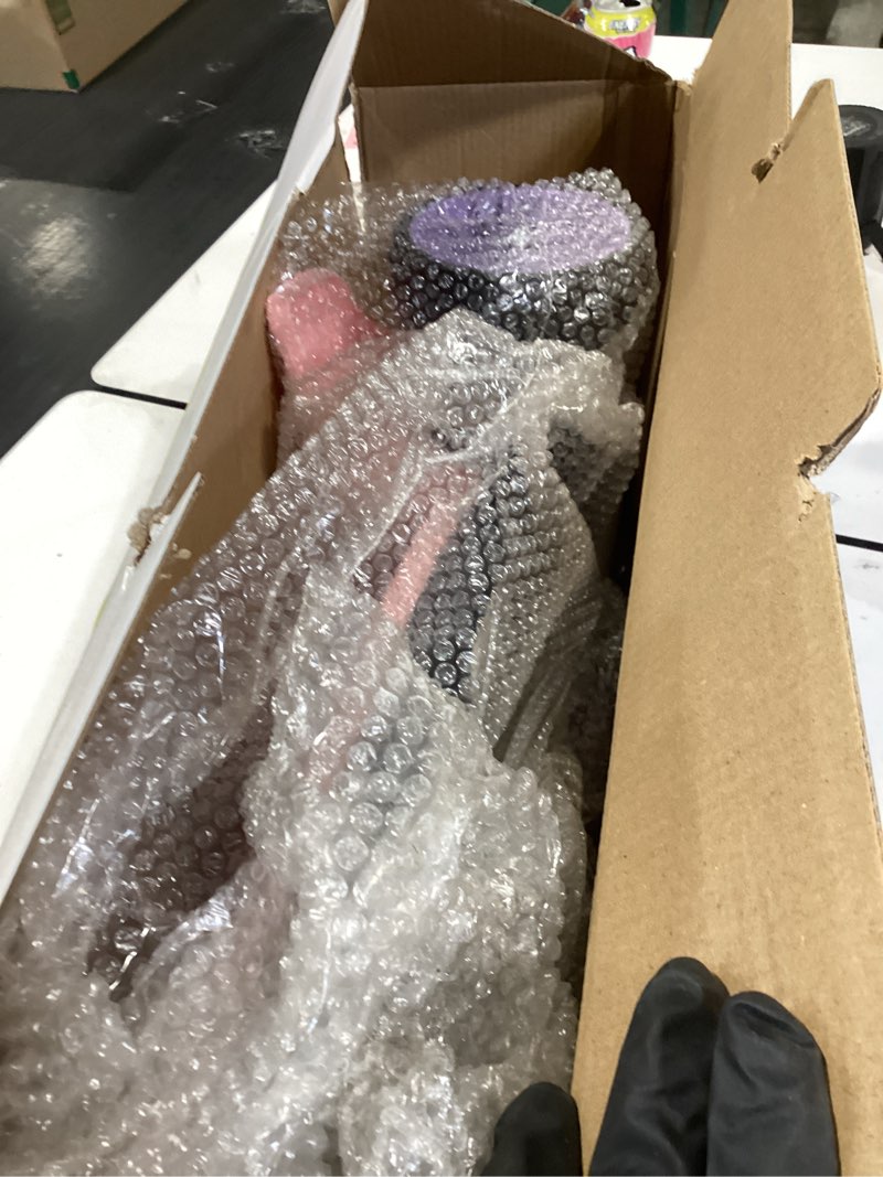 Condition photo showing Good Condition for 2 in 1 kick scooter with removable seat, 3 led wheels kick scooter for kids, 4 adjustable height & foldable design toddler scooters sit or stand ride for boys & girls 2-10 years old pink
