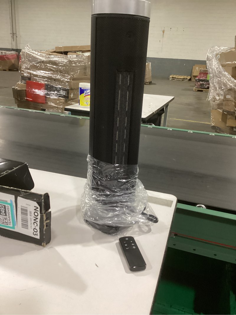 Condition photo showing Good Condition for Space Heater for Indoor Use with Remote - 70° Oscillating Tower Electric Heater, 24 Inchs, 12H Timer, 1500W Quiet PTC Ceramic Heating with Thermostat, Fast Safety Heat for Office, Home, Bedroom