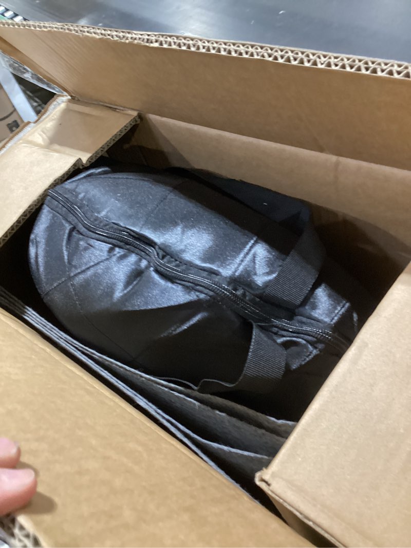 Condition photo showing Good Condition for Portable Steam Sauna Box at Home, 9 Levels Heating, Sauna Tent for Home with Steamer and Folding Chair, Sauna Box for Relaxation, Detoxification, Spa, Sauna Box