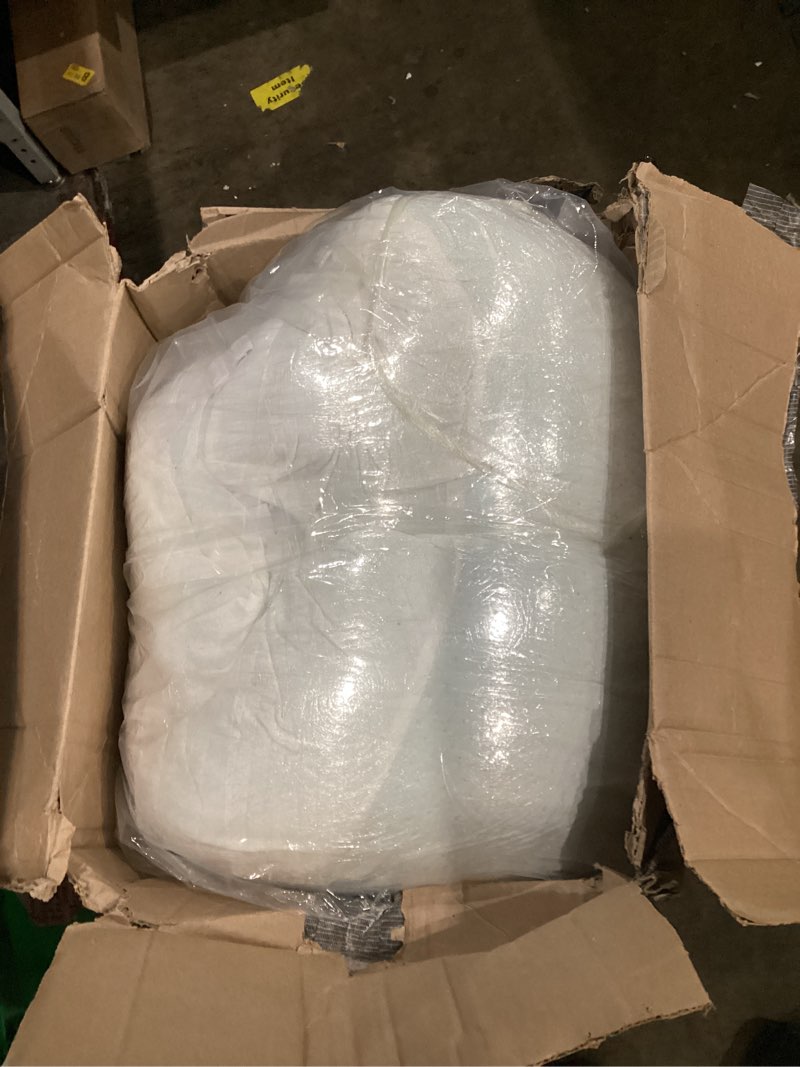 Condition photo showing Good Condition for sweetcrispy mattress topper king with removable soft cover, memory foam 4 inch thick gel infused cooling toppers pad for king size bed, sleeper sofa, rv, camper, certipur us certified 4 in & fabric cover king