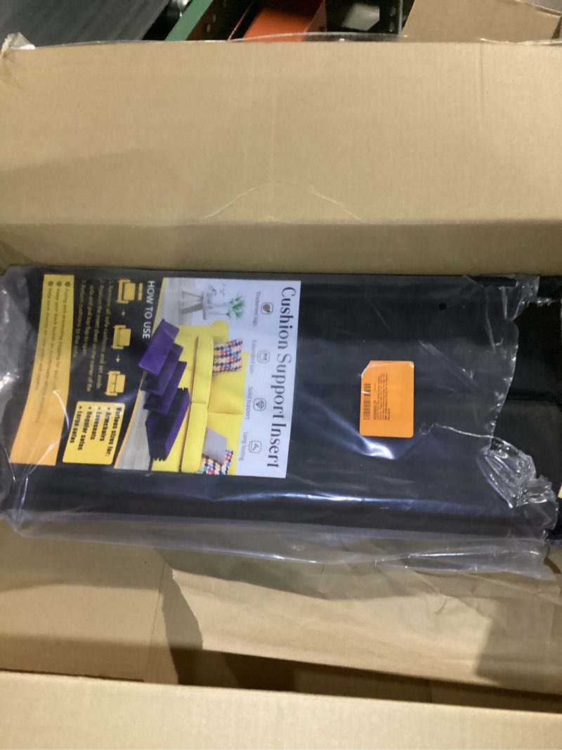 Condition photo showing Good Condition for Heavy Duty Couch Cushion Support Board for Sagging Sofa, 21.5''x70'' Extra Thick Solid Wood Under Couch Insert with Anti-Slip Dots, Repair Sagging Spring Sofa and Replace Worn Cushions 70" x 21.5" - Couch