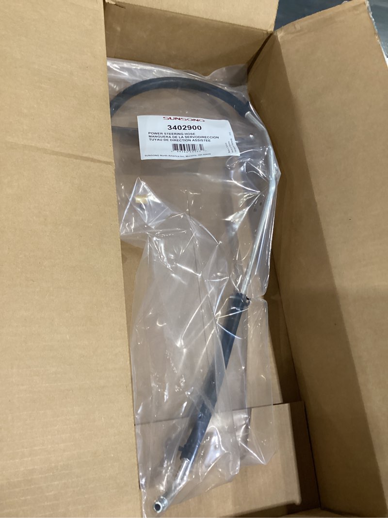 Condition photo showing Good Condition for sunsong 3402900 power steering return line hose assembly