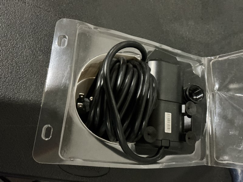 Condition photo showing As Is for pond boss hydroponic pump 500 -gph submersible corded electric pond pump