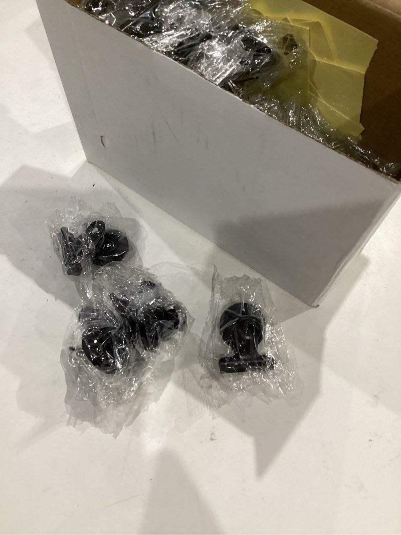Condition photo showing Good Condition for 40 Pack Magnetic Clips Heavy Duty, Black Magnet Clips for Fridge, Refrigerator Magnets, Strong Magnetic Clip, Scratch Free Magnets with Clip for Whiteboard, Refrigerator, Locker Black 40 Pack