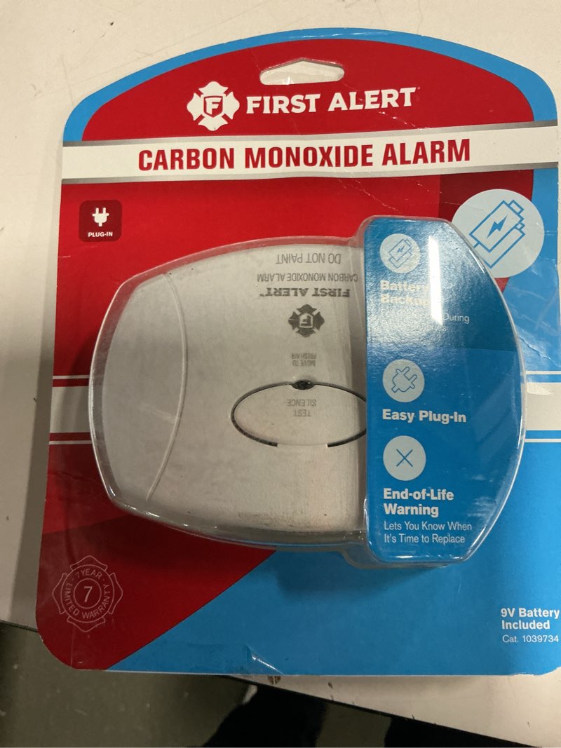 Condition photo showing Good Condition for First Alert CO400 Carbon Monoxide (CO) Detector, Battery Operated Alarm, 1-Pack Pack of 1 Detector