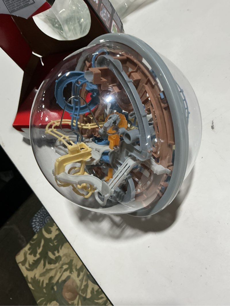 Condition photo showing Good Condition for Rubik’s Cube, Rubik’s Tracks Star Wars, Mandalorian-Themed 3D Gravity Maze & 3D Puzzle Game with 80 Obstacles, Grogu Miniature Inside, Problem-Solving Challenging Brain Teaser Fidget Toy, Ages 8 & Up