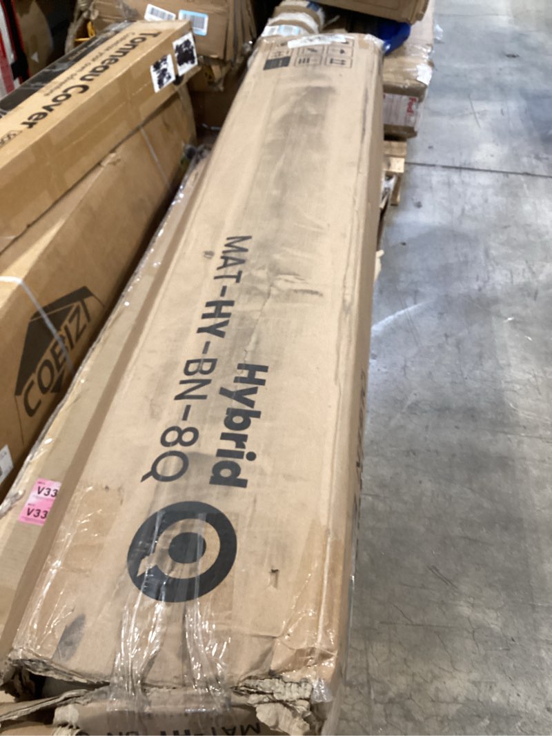 Condition photo showing Good Condition for neo sleep 8 inch queen cooling gel memory foam mattress, medium feel comfort & support with pressure relief, breathable memory foam, certipur-us certified, mattress in a box (queen, 8 in) white queen (u.s. standard) 8" - memory foam