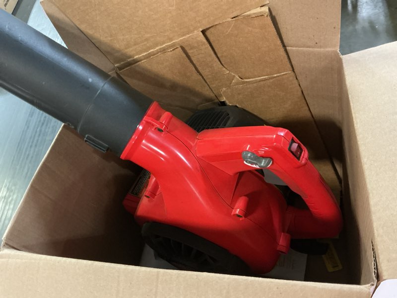 Condition photo showing As Is for craftsman b2000 25-cc 2-cycle 410-cfm 180-mph gas handheld leaf blower