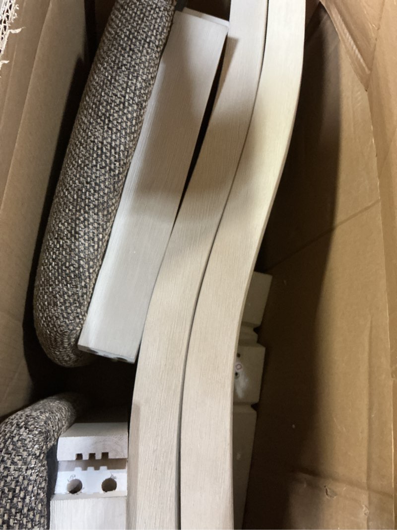 Condition photo showing Good Condition for Signature Design by Ashley Bolanburg 20" Upholstered Dining Room Chair, Set of 2, Antique White White 2 Count