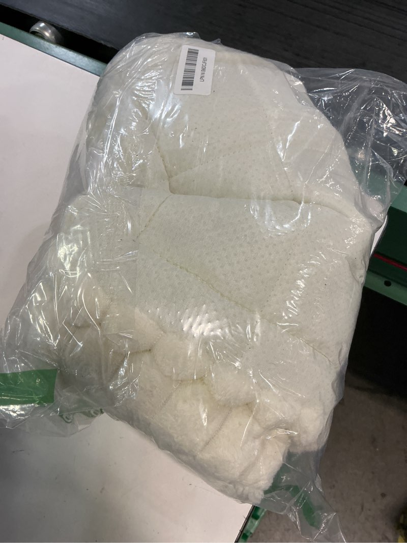 Condition photo showing Good Condition for smiry non slip couch armrest covers for dogs, fuzzy pet couch arm covers for sofa pet friendly, soft sofa slipcovers recliner chair arm protector washable (beige, 27.6" x 27.6") beige 27.6" x 27.6"