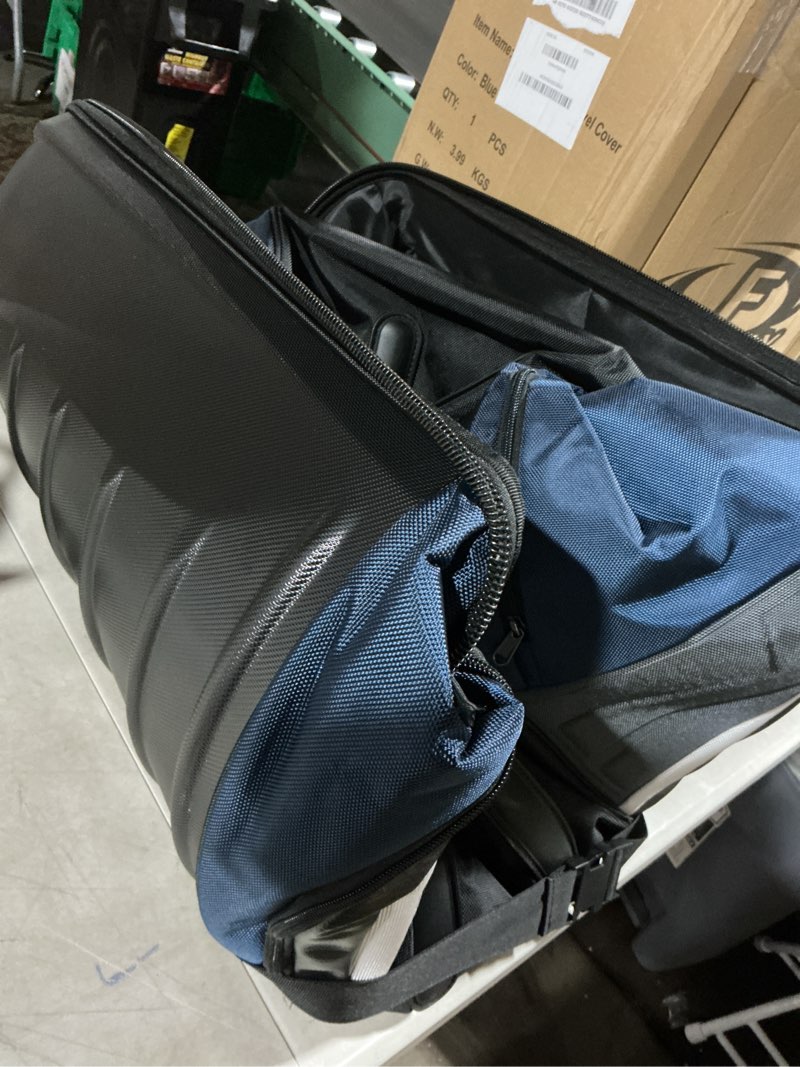 Condition photo showing Good Condition for Findway Golf Travel Bags for Airlines with Wheels and ABS Hard Case Top, Protect Your Clubs, Waterproof 1680D Oxford Fabric and Oversize Tank Wheels, Lightweight and Easy to Maneuver Blue