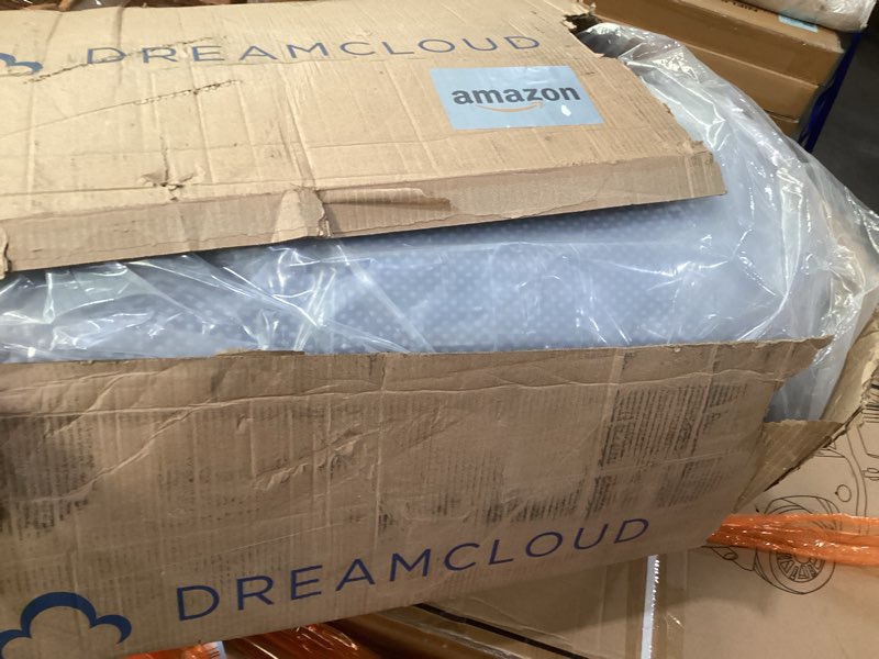 Condition photo showing New/Like New for DreamCloud Luxe 14" King Mattress - Luxury Hybrid Gel Memory Foam - 365 Night Trial - Back Pain Relief - Fiberglass Free - Forever Warranty - Mattress in a Box - CertiPUR-US Certified