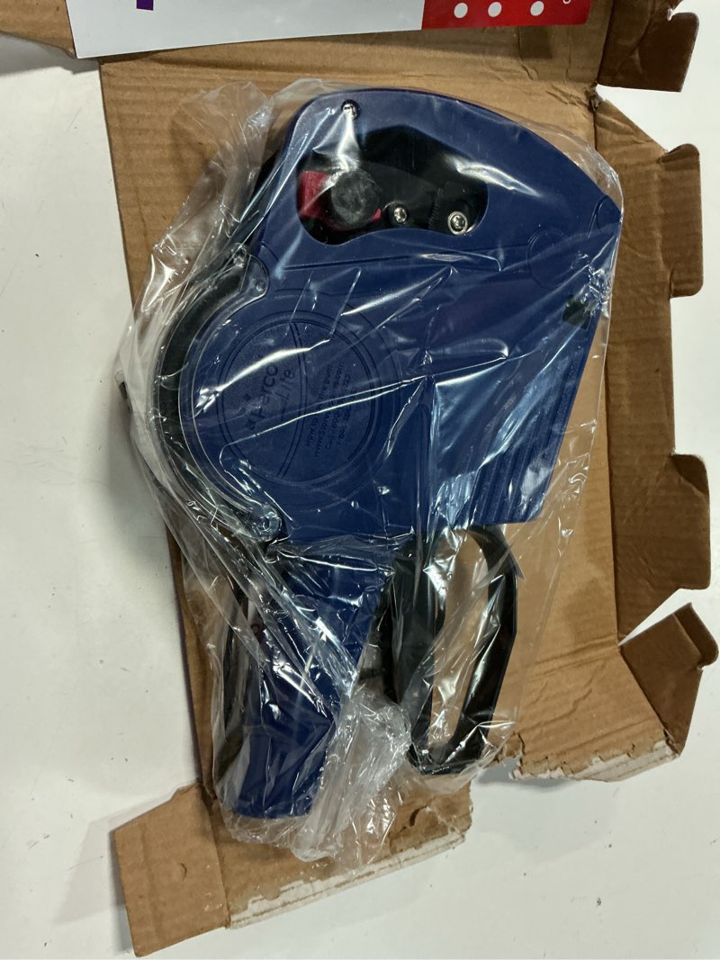 Condition photo showing Good Condition for perco lite 1 line dater gun kit - includes 5,000 blank white labels, 2 ink rollers, 1 ink roll and labels pre-loaded date gun kit