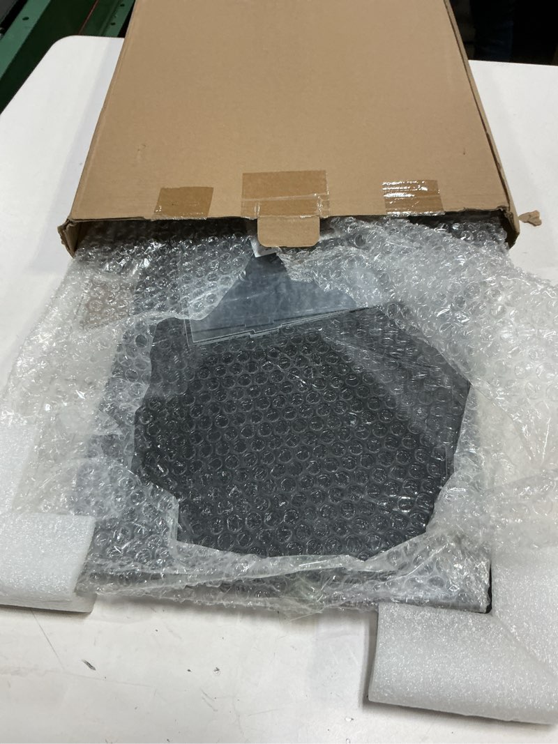 Condition photo showing Good Condition for lanscoery acrylic display case, assemble showcase display box for collectibles, with dustproof & seamless display design, 20x10x12 inch thick black base 20 x 10 x 12 inches black