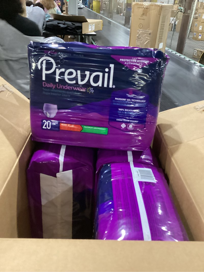 Condition photo showing New/Like New for Prevail Proven | Small/Medium Pull-Up | Incontinence Protective Underwear for Women | Maximum Absorbency | 80 Count
