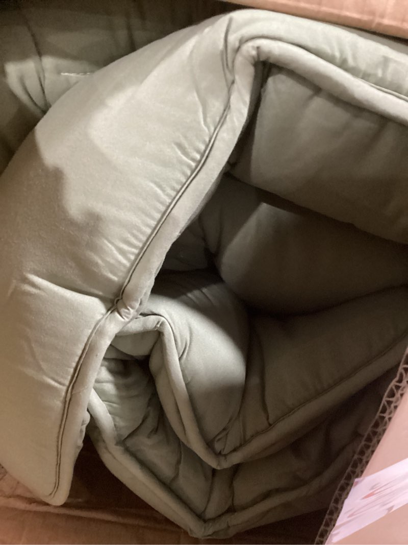 Condition photo showing Good Condition for BestGlory Queen Foldable Mattress, 4 Inch Folding Mattress, Soft, Dirt-Resistant, Portable Bed for Camping, Foldable Guest Bed, Portable Travel Mat with Washable Cover Queen(80\"x60\"x4\")GREEN